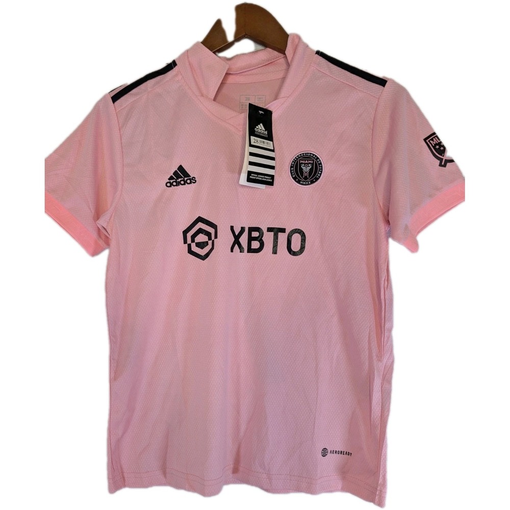 Inter Miami Cf Adidas 2022/23‎  Soccer Jersey Size 28 Slim Fit NWT